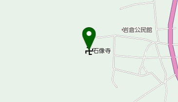 石像寺の地図画像