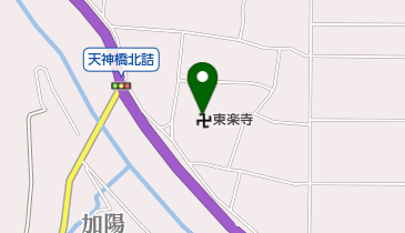東楽寺/(豊岡聖天)の地図画像