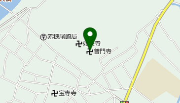 普門寺の地図画像