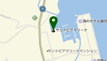サントピアマリーナの地図画像