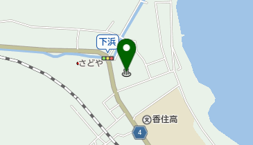 香住温泉の地図画像