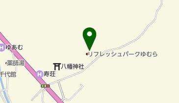 リフレッシュパークゆむらの地図画像