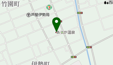 芦屋市立あしや温泉の地図画像