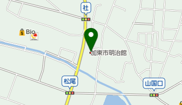 加東市明治館の地図画像
