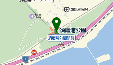 須磨浦ロープウェイの地図画像