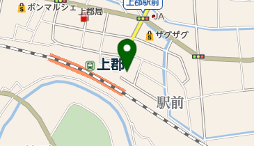 上郡町観光案内所の地図画像