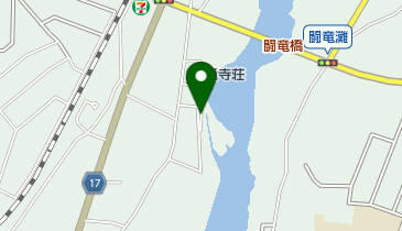 闘龍灘の地図画像