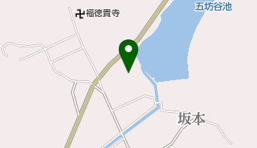 五坊谷池の地図画像