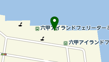 阪九フェリーターミナルの地図画像