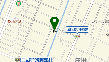 運河公園の地図画像