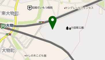 小田南公園の地図画像