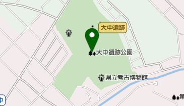 大中遺跡公園の地図画像