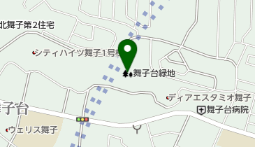 舞子台緑地の地図画像