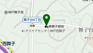 東舞子緑地の地図画像