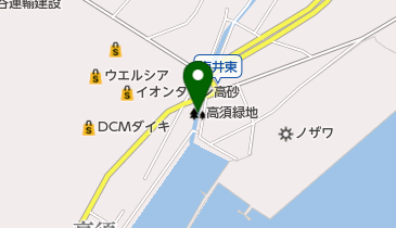 高須緑地の地図画像