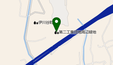 西神第二工業団地周辺緑地の地図画像