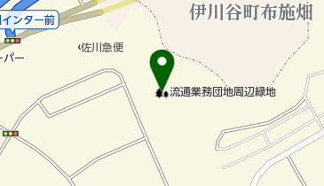 流通業務団地周辺緑地の地図画像