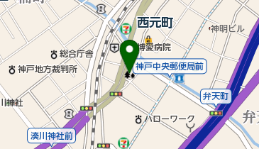 三越街園の地図画像