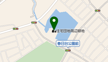 西神住宅団地周辺緑地の地図画像