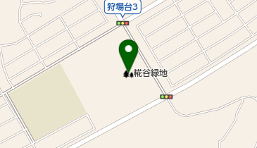 糀谷緑地の地図画像