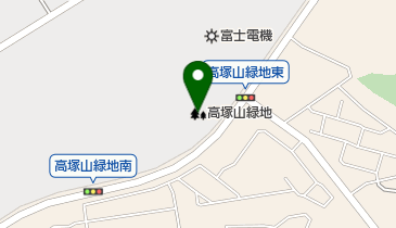 高塚山緑地の地図画像