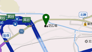 芝広場の地図画像