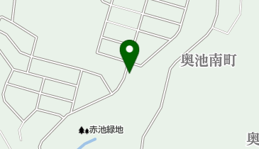 奥池緑地の地図画像