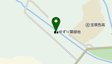 ゆずり葉緑地の地図画像