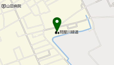 問屋川緑道の地図画像