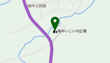 南中いこいの広場の地図画像