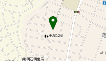 王塚公園の地図画像