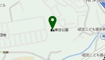 東谷公園の地図画像