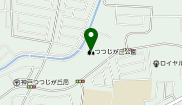 つつじが丘公園の地図画像