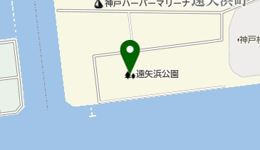 遠矢浜公園の地図画像
