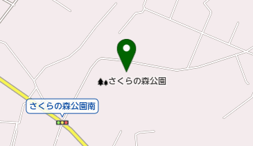 さくらの森公園の地図画像