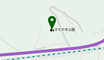 きたやま公園の地図画像