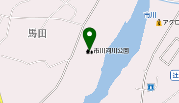 福崎町市川河川公園の地図画像