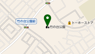 竹の台公園の地図画像