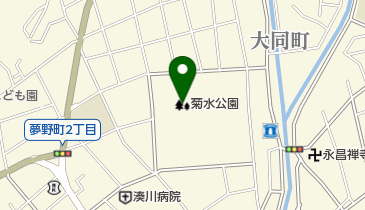 菊水公園の地図画像