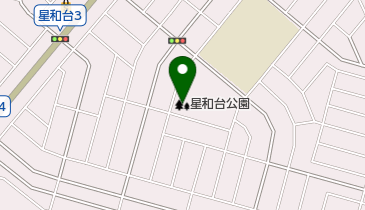 星和台公園の地図画像