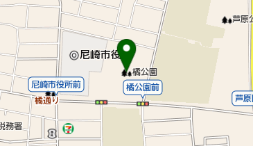 橘公園の地図画像