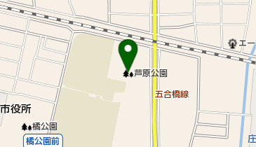 芦原公園の地図画像