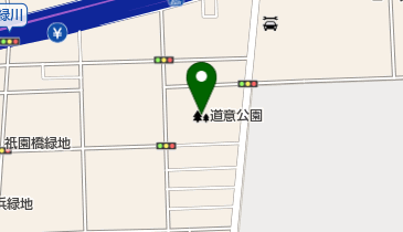 道意公園の地図画像