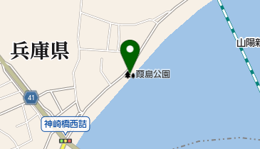 葭島公園の地図画像