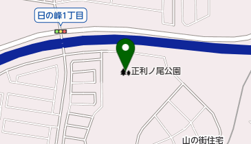 正利ノ尾公園の地図画像