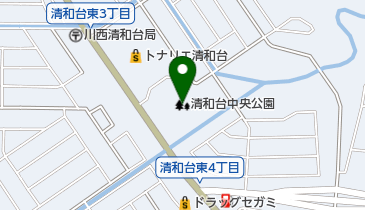 清和台中央公園の地図画像