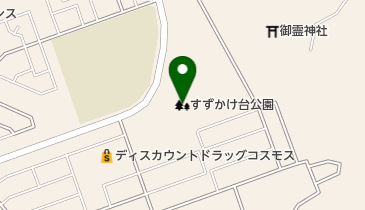 北摂13号公園の地図画像