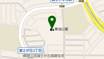 車池公園の地図画像