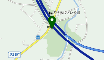 名谷あじさい公園の地図画像