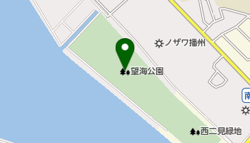 望海公園の地図画像